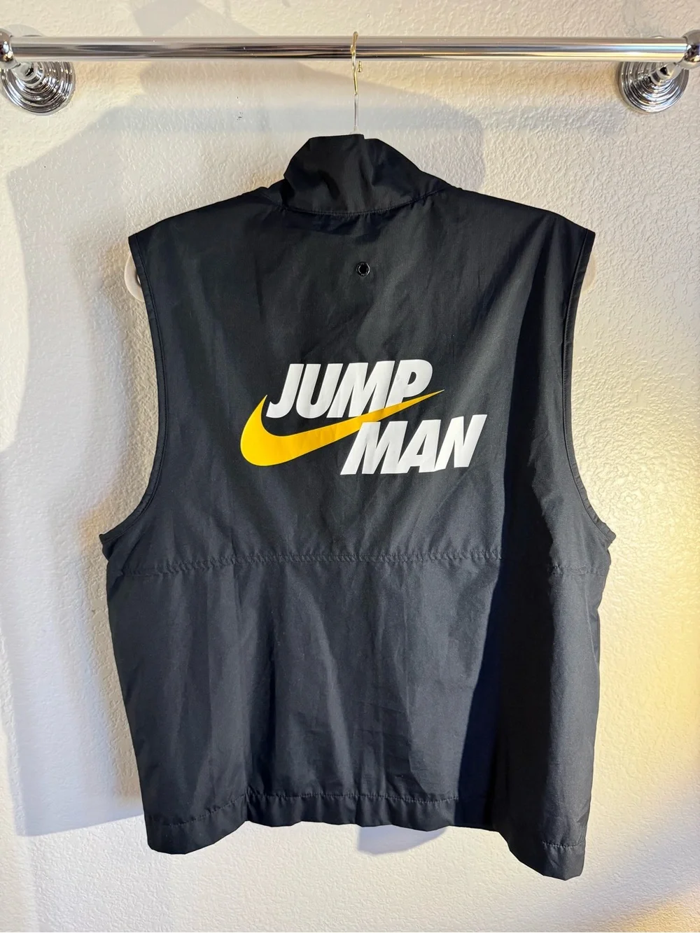 Jordan Jump Man Men's Black Sleeveless Utility Vest
